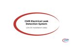 CMR Electrical leak detection system type LD4-2V installation video - Video