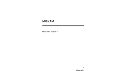 MISKAM Manual