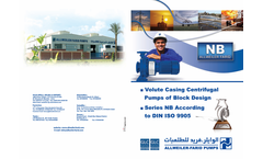 Model NB - Volute Casing Centrifugal Pumps Brochure