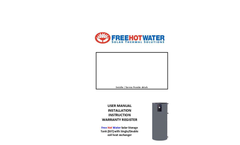 Solar Storage Tank Installation Manual