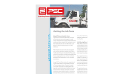 Vacuum Services - Brochure