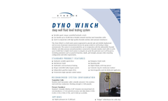 Dyno Winch - Deep Well Fluid Level Testing System Brochure