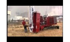 Foremost MPD 1500 Exploration Drill - Video