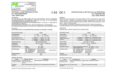 ATI - EE82 Series - Dual Beam CO2 Sensor - Manual