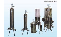 Hitech UV - Model SS - Micron Filter Housing & Cartridges