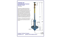FreezeFlow - Model 2131RF - Fairweather Roof Hydrant - Datasheet