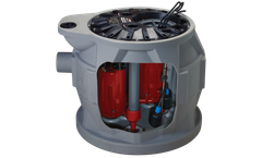 Liberty - Model PRG680-E - 1 Hp. Pre-Assembled Duplex Grinder System