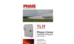 AuxPower - Model 1LH Series - Phase-Converting Variable Frequency Drive Brochure