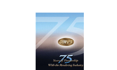 The Dupps 75th Anniversary - Brochure