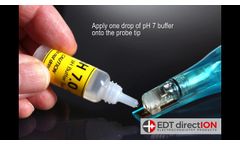 Non Glass Isfet pH measurement - Glass Free Probe Pocket Meter - Video