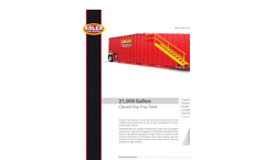 21,000 Gallon (Closed Top) Frac Tanks Brochure