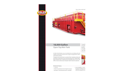 18,000 Gallon Open Top Weir Tanks Brochure