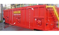 18,000 Gallon Open Top Weir Tanks