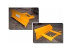 Forklift Snow Plough