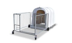 Vig-O-Comfort - Model XL Plus With Litter - Window and Tiltable Fence On Four Wheels