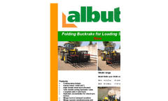 Albutt - Model Hardox - Heavy Duty Buck Rakes  - Brochure