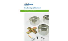 Eijkelkamp - Double Ring Infiltrometer - Manual
