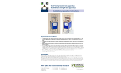 Model 08.67/08.68 - Compression & Shear Strength Test Apparatus  - Manual