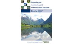 Diver Water Level Logger & e-SENSE Telemetry System - Brochure
