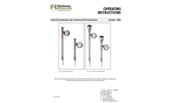 Eijkelkamp - Model 14.04.04 - Jet-Fill Tensiometers - Manual
