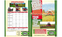 OPICO - Model J20/80 - Post Hole Diggers Brochure