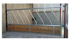 Timber Diagonal Feed Barrier