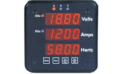 Weschler - Model 2493 Power Series Plus - Digital Switchboard Power Meter