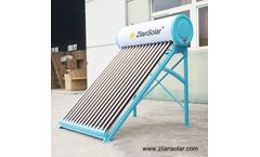ZILAN - Model Z-NC5815 - Heat Pipe Solar Water Heater