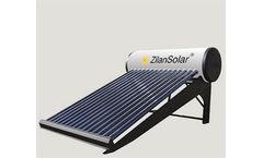 Zilan - Model Z-NC5815 - 150L Galvanized Steel Solar Water Heater