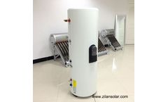 ZILAN - Model Z-PT300 - Pressurized Solar Boiler with Dual Coil