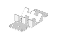 YDOC - Model ML-PMB, ML-PMK - Pole Mounting Bracket for Data Logger