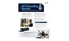 Oil Humidity Sensor Data Sheet