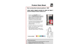 406BLK - Zenex Safety Padlock Brochure