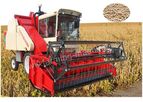 Soybean Combine Harvester