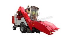 Amisy Farming Machinery - Three-Row Self-Propelled Corn Harvester