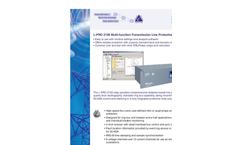 Model L-PRO 2100 - Transmission Line Protection Relay Brochure