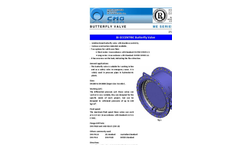 ME Series - Flanged Butterfly Valve Datasheet