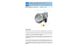 MP Series - Gas Valve Datasheet