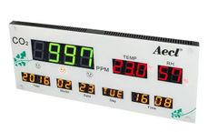 Aecl - Model AQD-100 - CO2 Temperature and RH Display