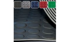 Dicsa - Model BOLO Series - Round button Pattern Rubber Flooring