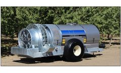 Nelson Hardie - Model 6800P - Dual 34 Inch Fan PTO Drive e Air Blast Orchard Sprayer