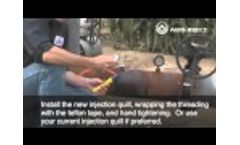 Agri Inject Installation mRoy A P 3 phase Video
