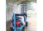ESS - Model SGC - Self-Contained Narrow Row Greenhouse Sprayer