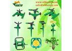 Garden hose water sprinkler