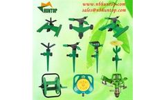 Garden hose water sprinkler