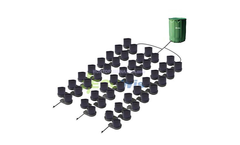 Huntop - Model HT1169 - Gravity Drip Irrigation Kit System Autopot System