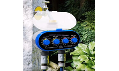 Huntop - Model HT1088B - 2-Outlet Digital Electronic Sprinkler Irrigation Water Timer Controller