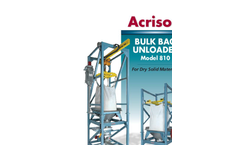Model 810 - Bulk Bag Unloader Brochure