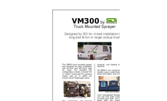 Model VM300 - Truck Mounted Sprayer Brochure