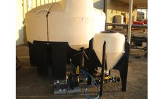 SDI - Cone Bottom Poly Tank Chemical Mixing System